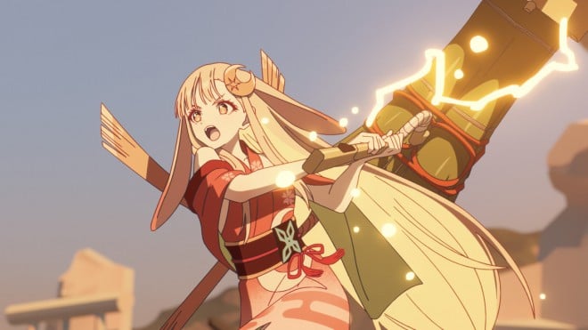 Cosmic Princess Kaguya! scene cut
