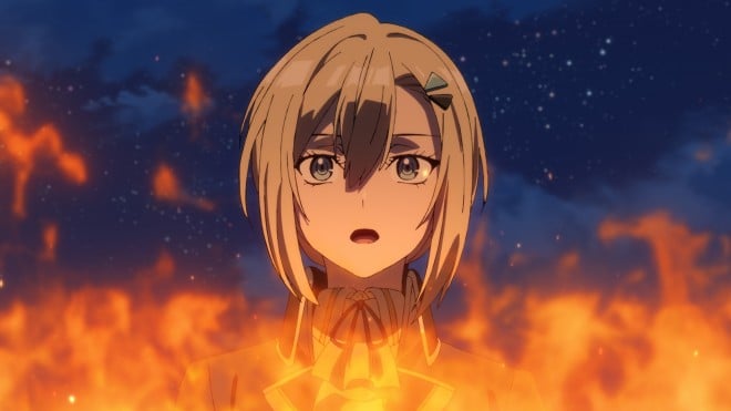 TV anime Romelia War Chronicle scene cut