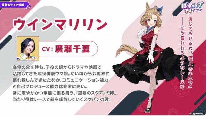 Win Marilyn from Umamusume: Pretty Derby