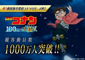 "Conan" Movie Surpasses 10 Million Viewers for the First Time, Maintains Strong Box Office Performance, Exceeding Previous Film’s Pace, Toho Delighted