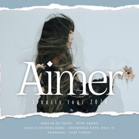 Aimer Enchants 24,000 in Shanghai Concert: "I Was Truly Happy" - First Japanese Solo Artist to Hold 2 Days at Mercedes-Benz Arena