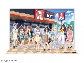 [Collaboration] "Uma Musume x KFC Collaboration: Special Set with 18 Trading Cards Featuring Colonel Golshi and More!"