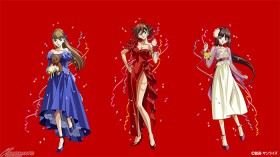 Gundam GWX 30th Anniversary: New Heroine Dress Illustrations Unveiled