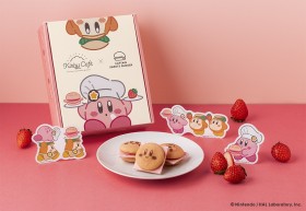 Kirby Café x Captain Sweets Burger Collaboration Returns with Strawberry Burger on April 18