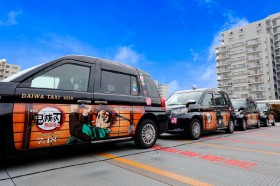 Demon Slayer Taxis Debut in Tokyo with 8 Character Wraps and Special Video