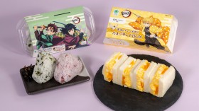 Starting Today: “Demon Slayer” × FamilyMart Collaboration Part 2 – Rice Balls Inspired by Tanjiro and Giyu, and an Egg Sandwich Box Inspired by Zenitsu