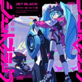 Sonic and Hatsune Miku Team Up Again: “Jet Black” by Yunosuke Debuts in Project ONSOKU