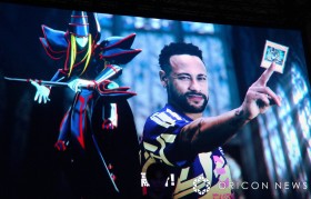 Neymar Becomes a Yu-Gi-Oh! Card, Fused with the Black Magician at Tokyo Game Show 2025