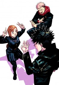 “Jujutsu Kaisen” Announces New Short Voice Drama “Juju Sanpo: The Movie Theater” Featuring Itadori, Fushiguro, and Kugisaki