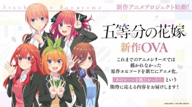 The Quintessential Quintuplets Announces Two New Anime Projects: “Shunkashuto” TV Series and New OVA Revealed