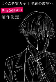 Classroom of the Elite Season 5 Officially Confirmed; Newly Drawn Key Visual Revealed